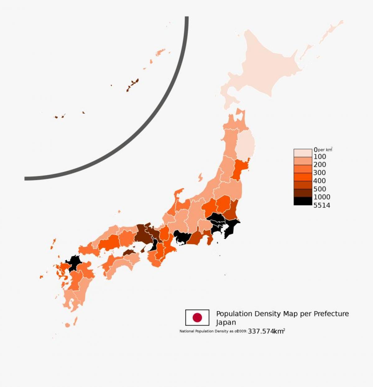 日本密度図