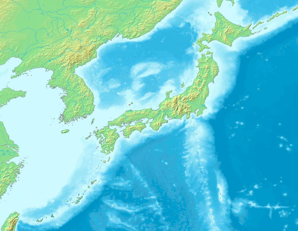 日本の地形図